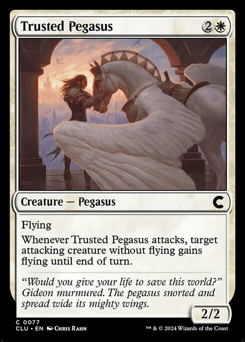 Trusted Pegasus 2019 Magic: The Gathering Core Set 2020