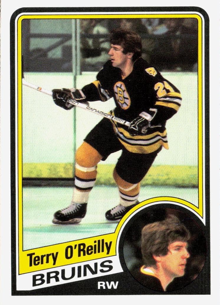 Terry O'Reilly 1984 topps O-Pee-Chee