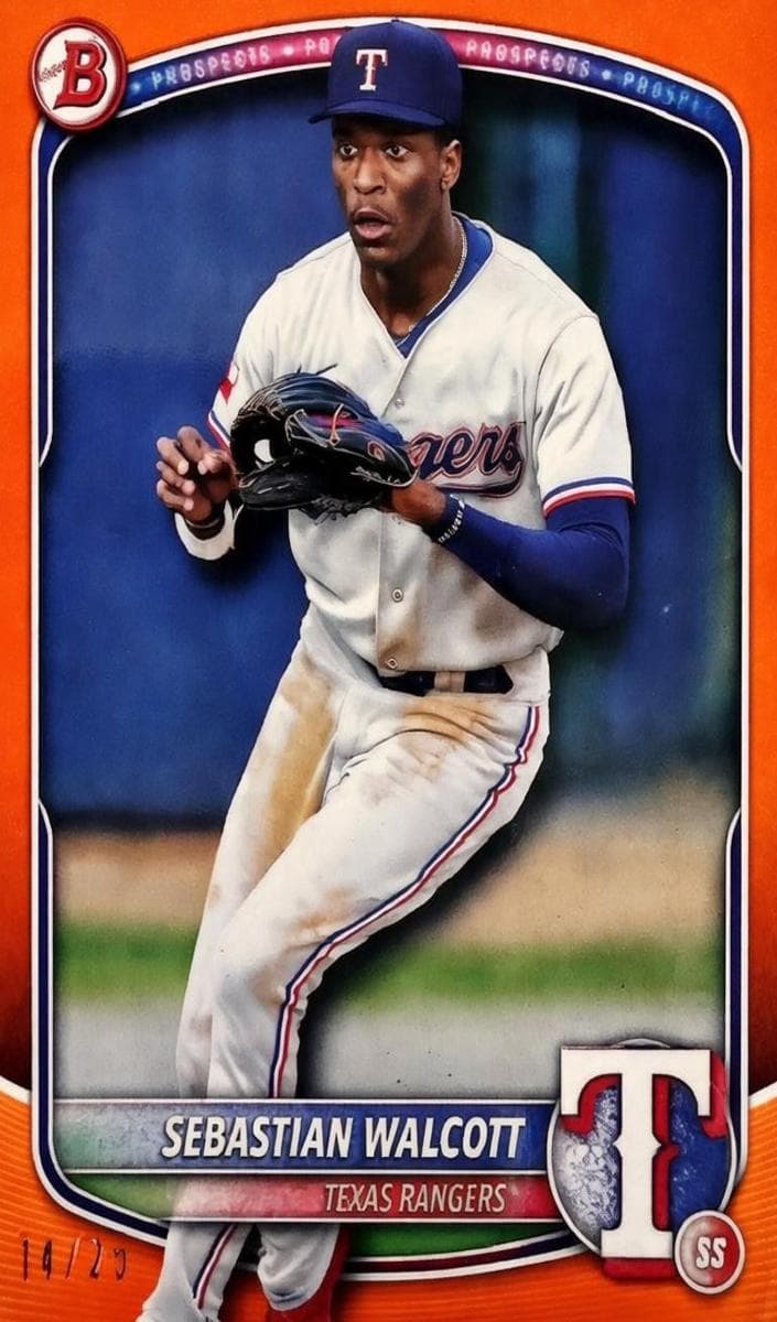 Sebastian Walcott 2025 bowman Bowman