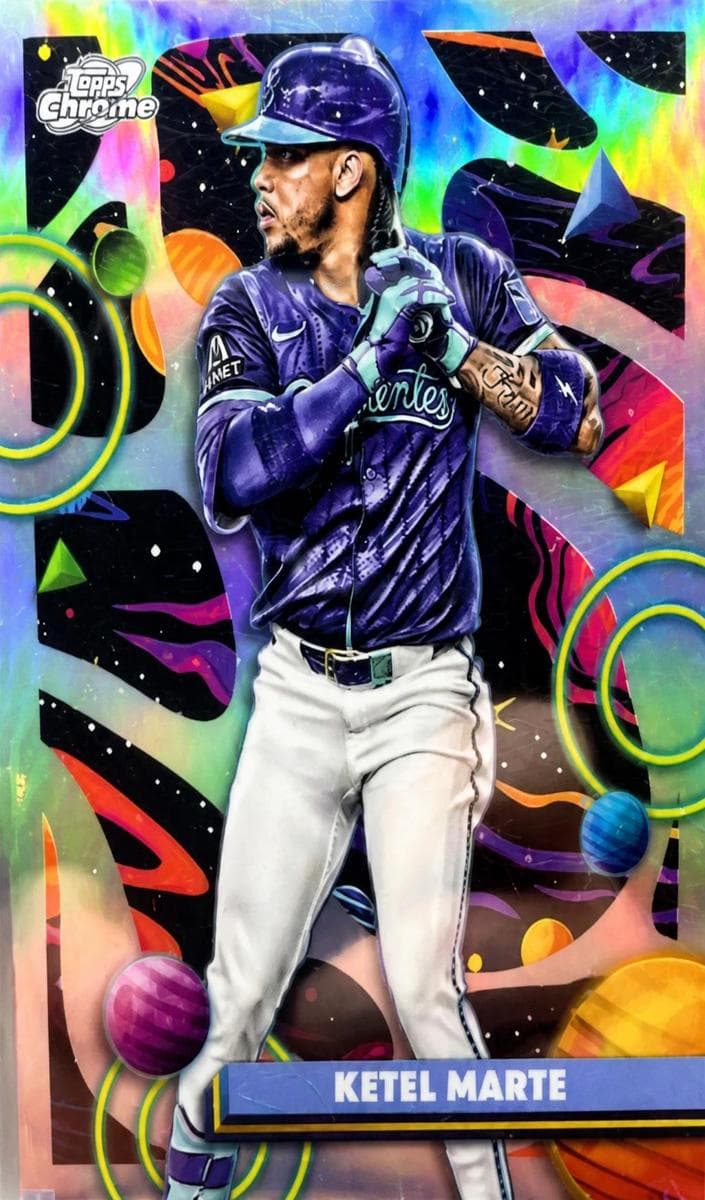 Ketel Marte 2025 topps Topps Cosmic Chrome