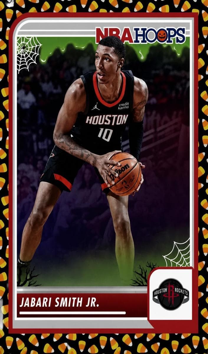 Jabari Smith Jr. 2023 panini Hoops Haunted Hoops