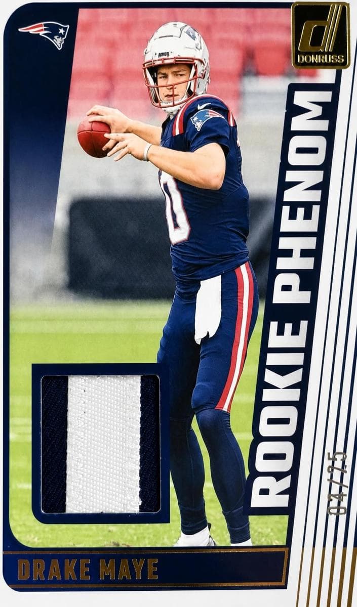 Drake Maye 2024 panini Donruss