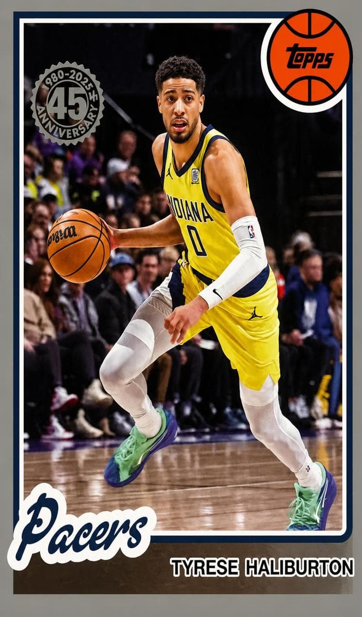 Tyrese Haliburton 2025 topps Topps