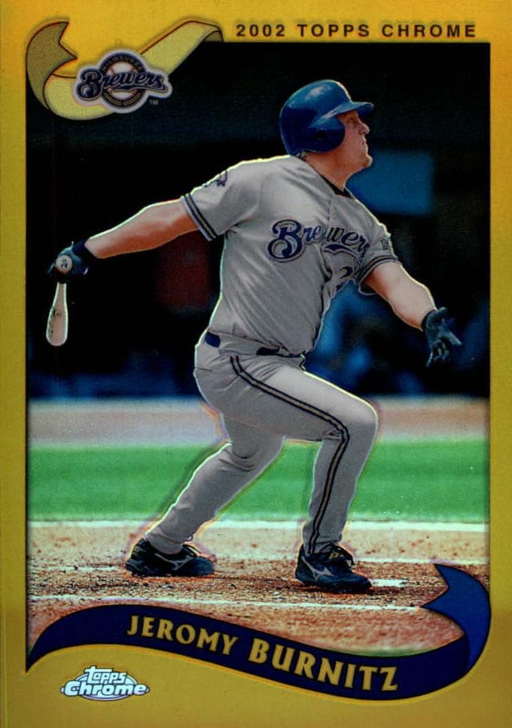 Jeromy Burnitz 2002 topps Topps Chrome