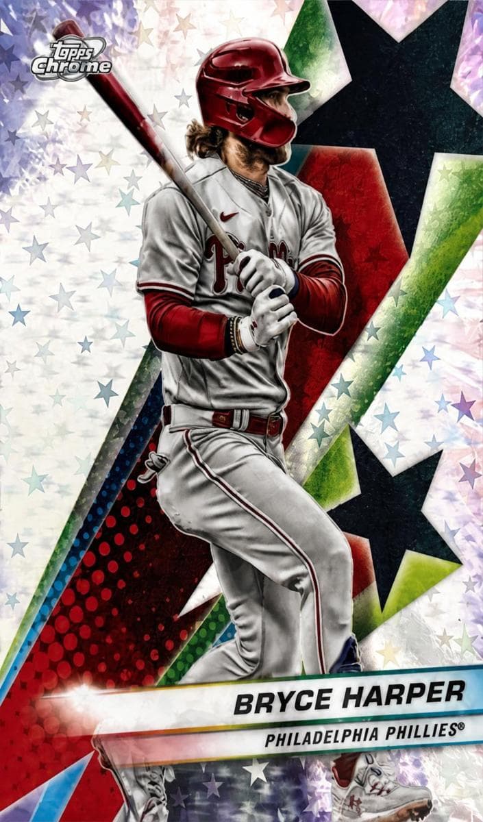 Bryce Harper 2024 topps Topps Cosmic Chrome