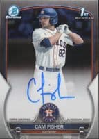 Cam Fisher trading card
