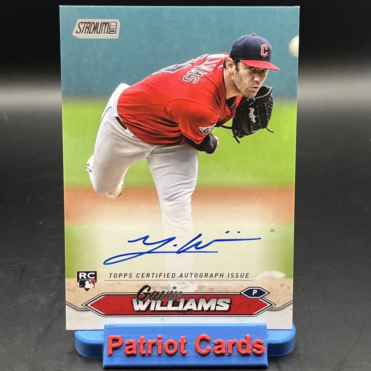 Gavin Williams 2024 topps Stadium Club