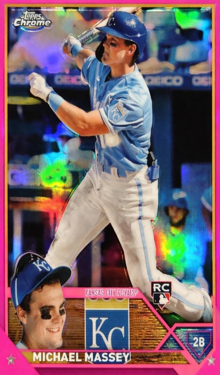 Michael Massey 2023 topps Topps Chrome