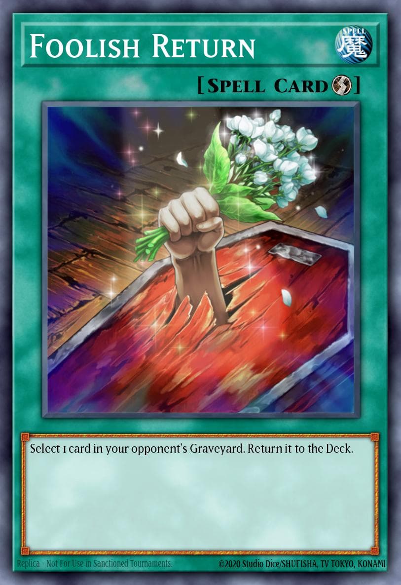 Foolish Return 2022 Yu-Gi-Oh! Magnificent Mavens