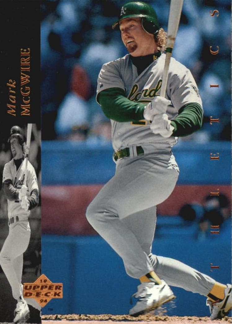 Mark McGwire 1994 upper-deck Upper Deck