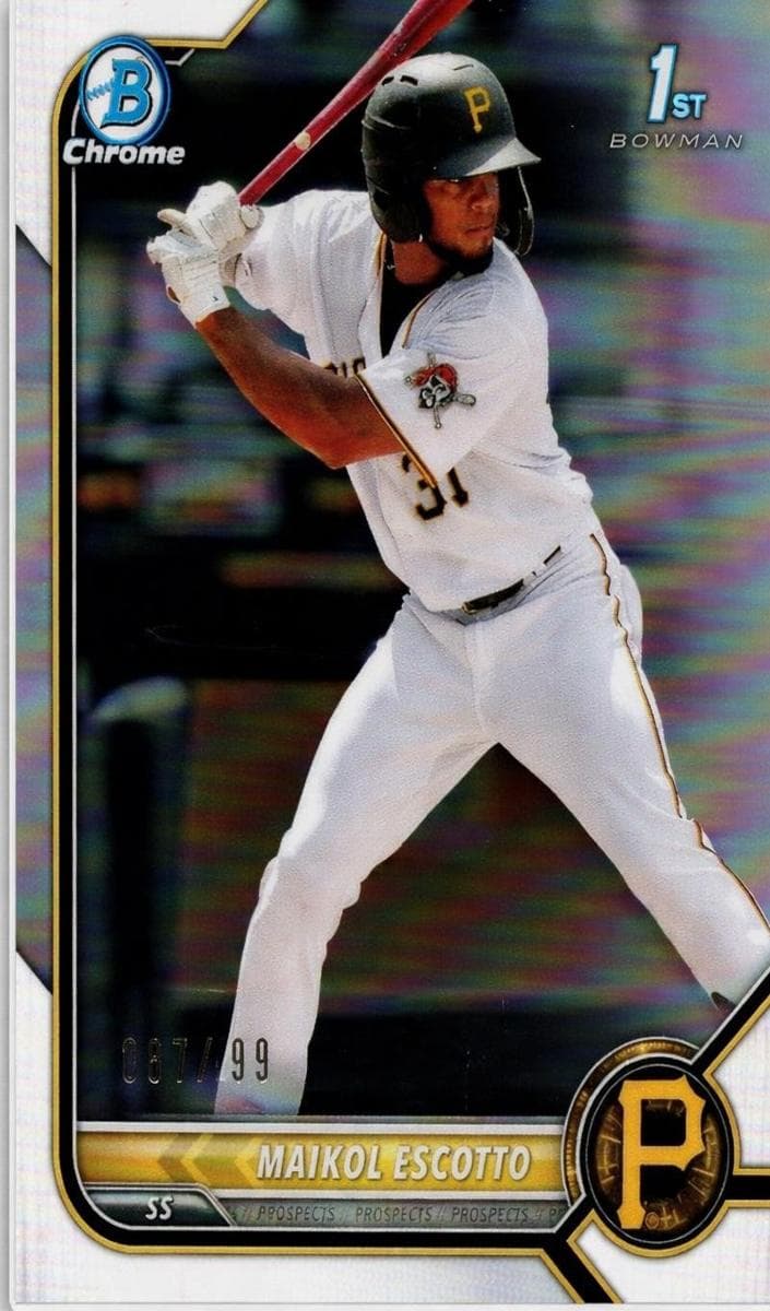Maikol Escotto 2022 bowman Bowman