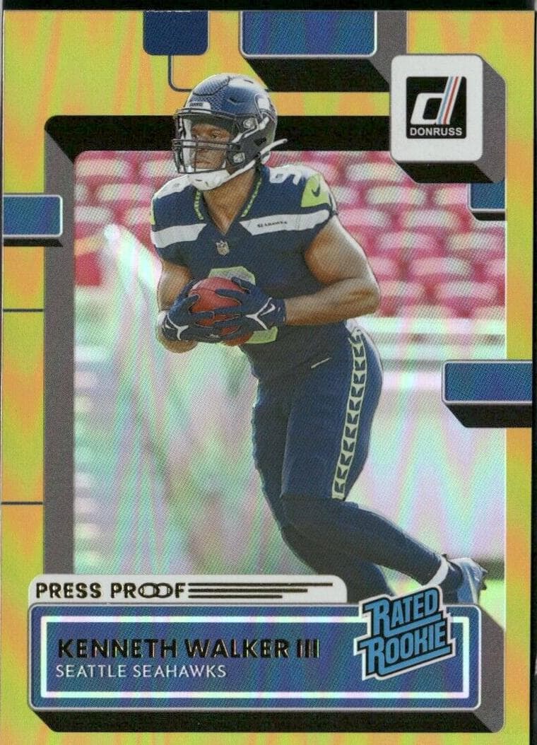 Kenneth Walker III 2022 panini Panini Donruss