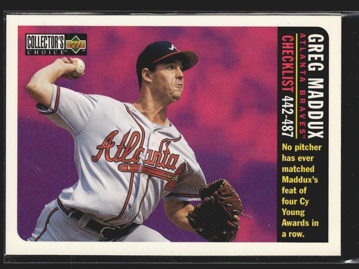Greg Maddux 1996 unknown Collector's Choice