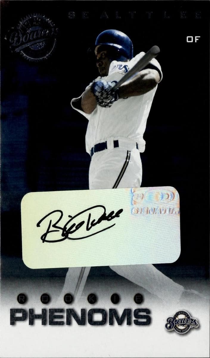 Bill Hall 2001 panini Donruss Class of 2001