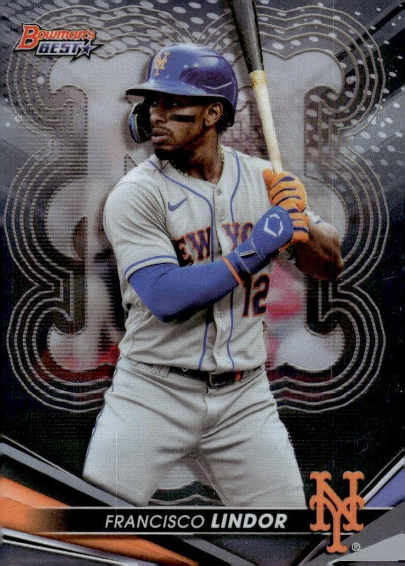 Francisco Lindor 2022 bowman Bowman's Best