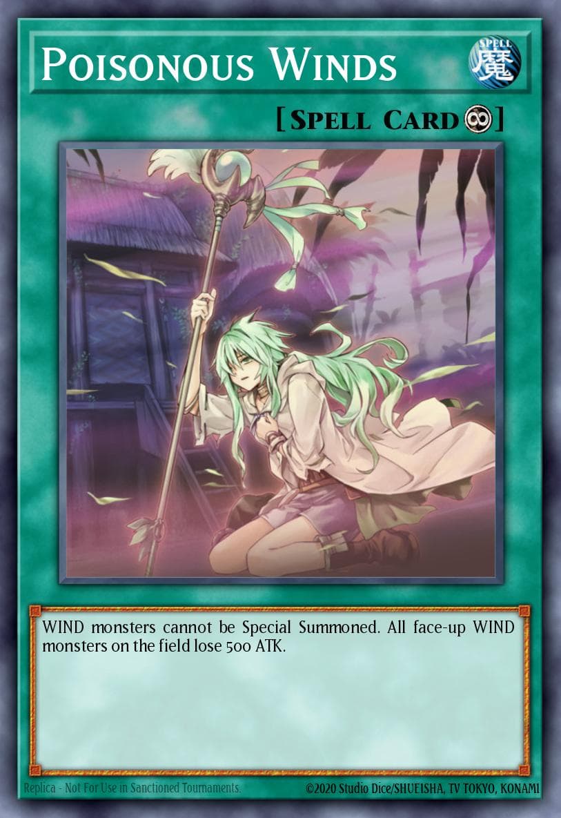 Poisonous Winds 2011 Yu-Gi-Oh! Japanese Photon Shockwave
