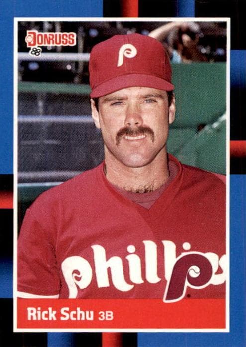 Rick Schu 1988 panini Donruss