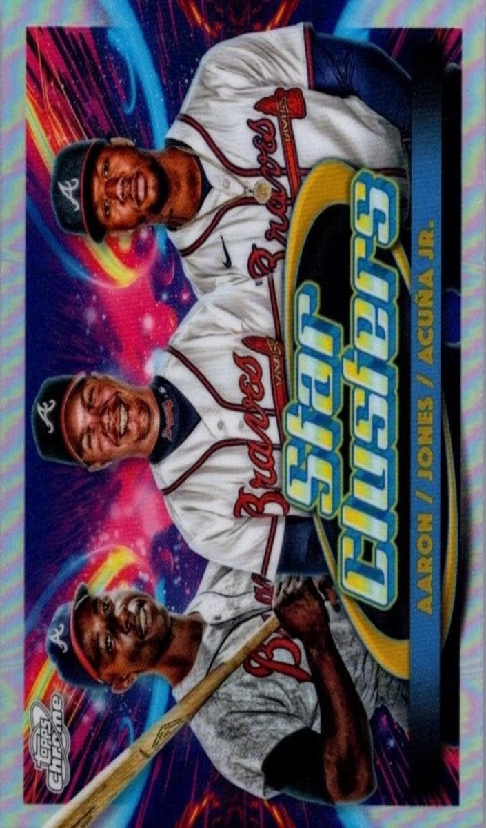 Ronald Acuña Jr./Chipper Jones/Hank Aaron #TSC-7