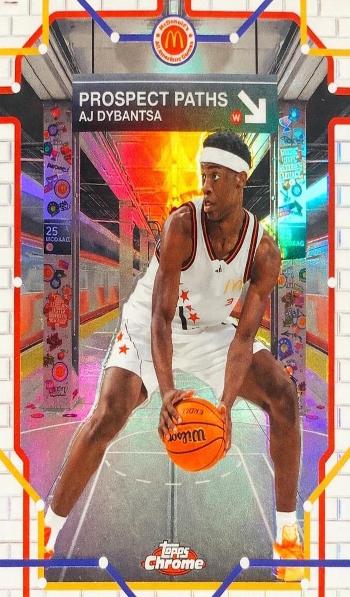 AJ Dybantsa 2025 topps