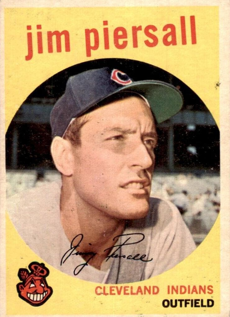 Jim Piersall 1959 topps Topps