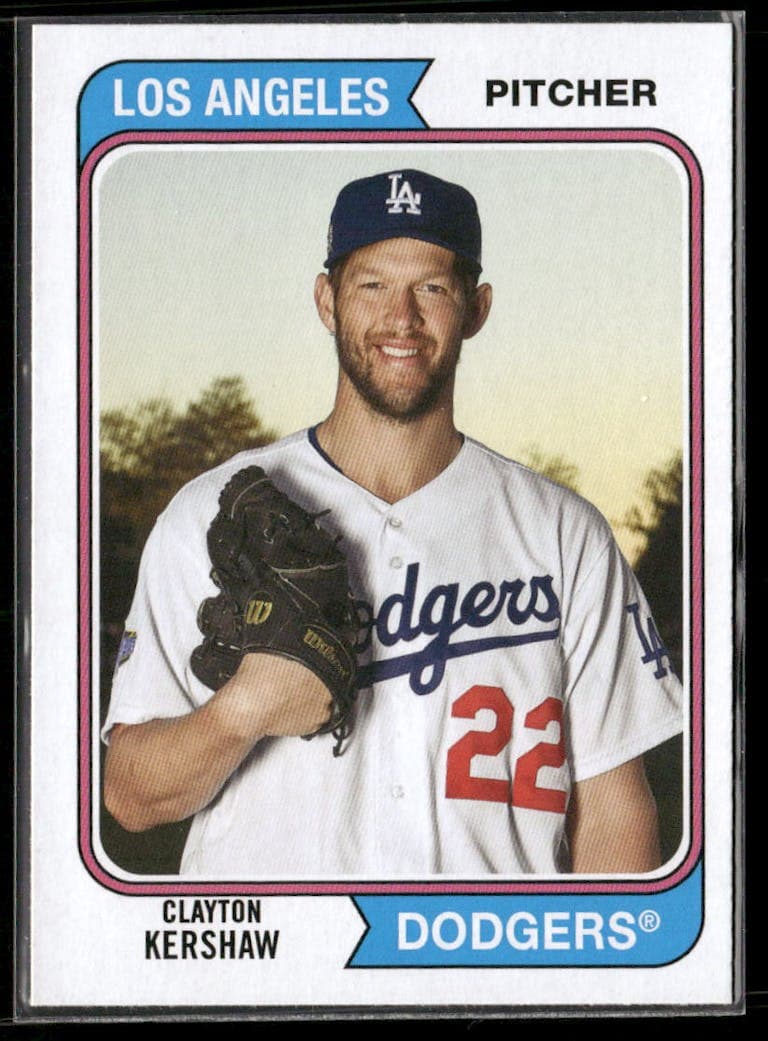 Clayton Kershaw 2020 topps Topps Archives
