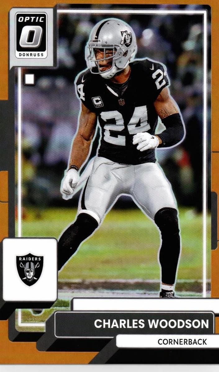 Charles Woodson 2022 panini Donruss Optic