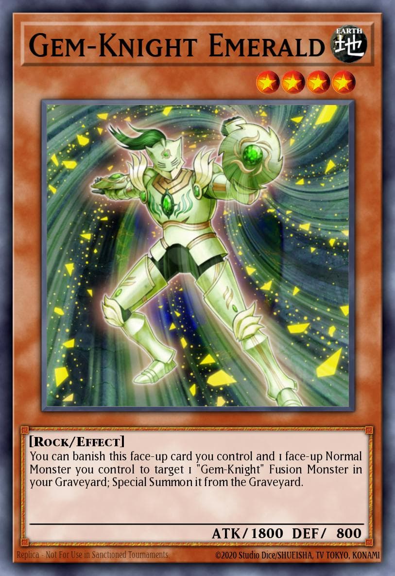 Gem-Knight Emerald 2011 Yu-Gi-Oh! Photon Shockwave