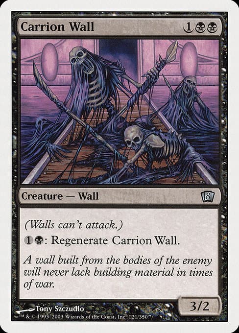 Carrion Wall 2003 Magic: The Gathering 8th Edition