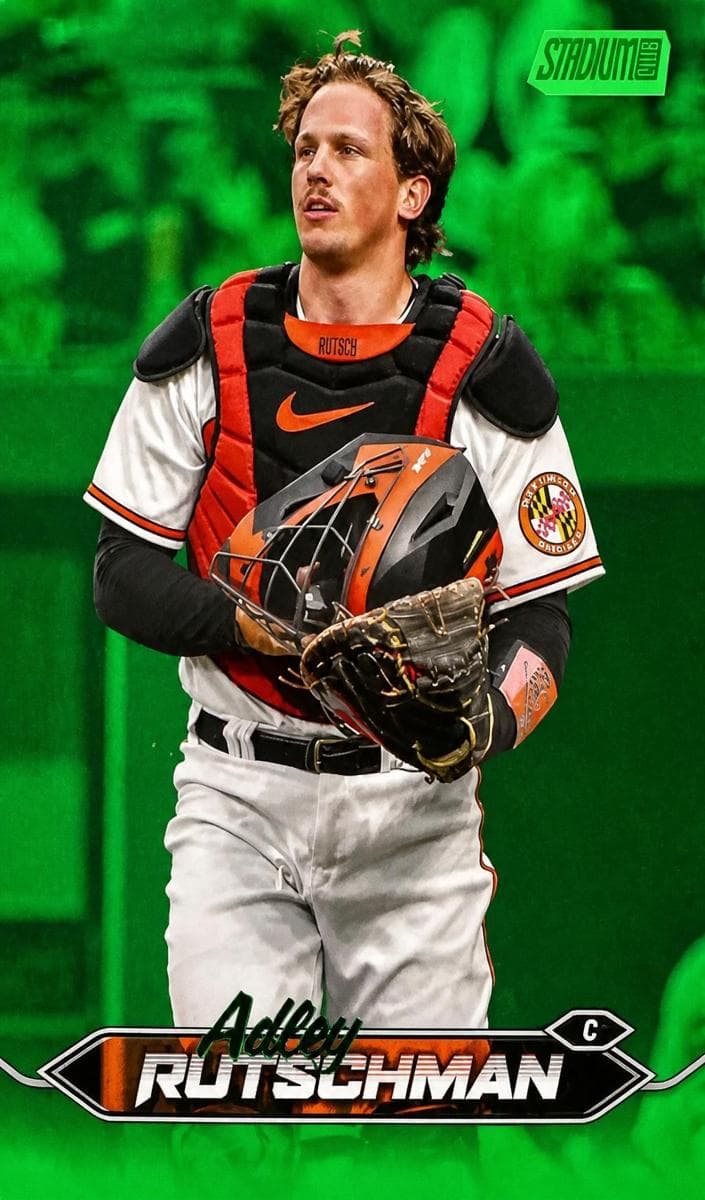 Adley Rutschman 2024 topps Stadium Club