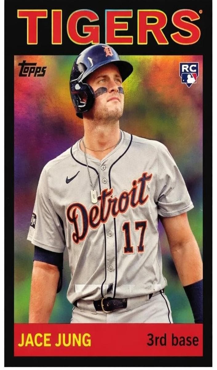Jace Jung 2025 topps Topps Archives