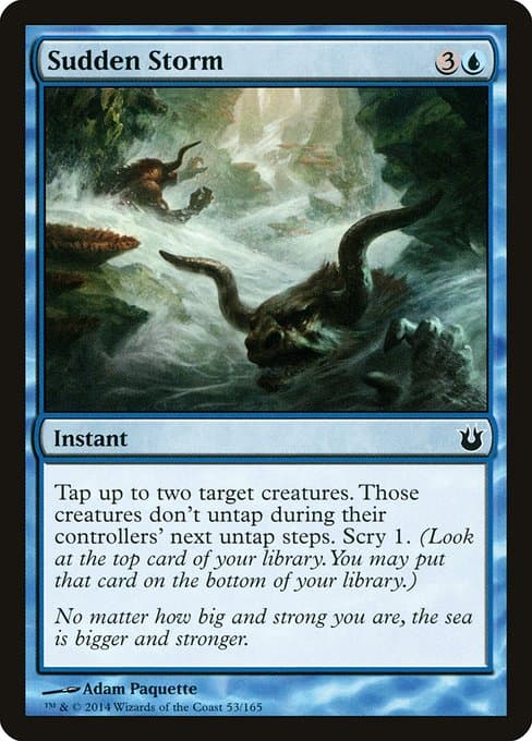 Sudden Storm 2014 Magic: The Gathering