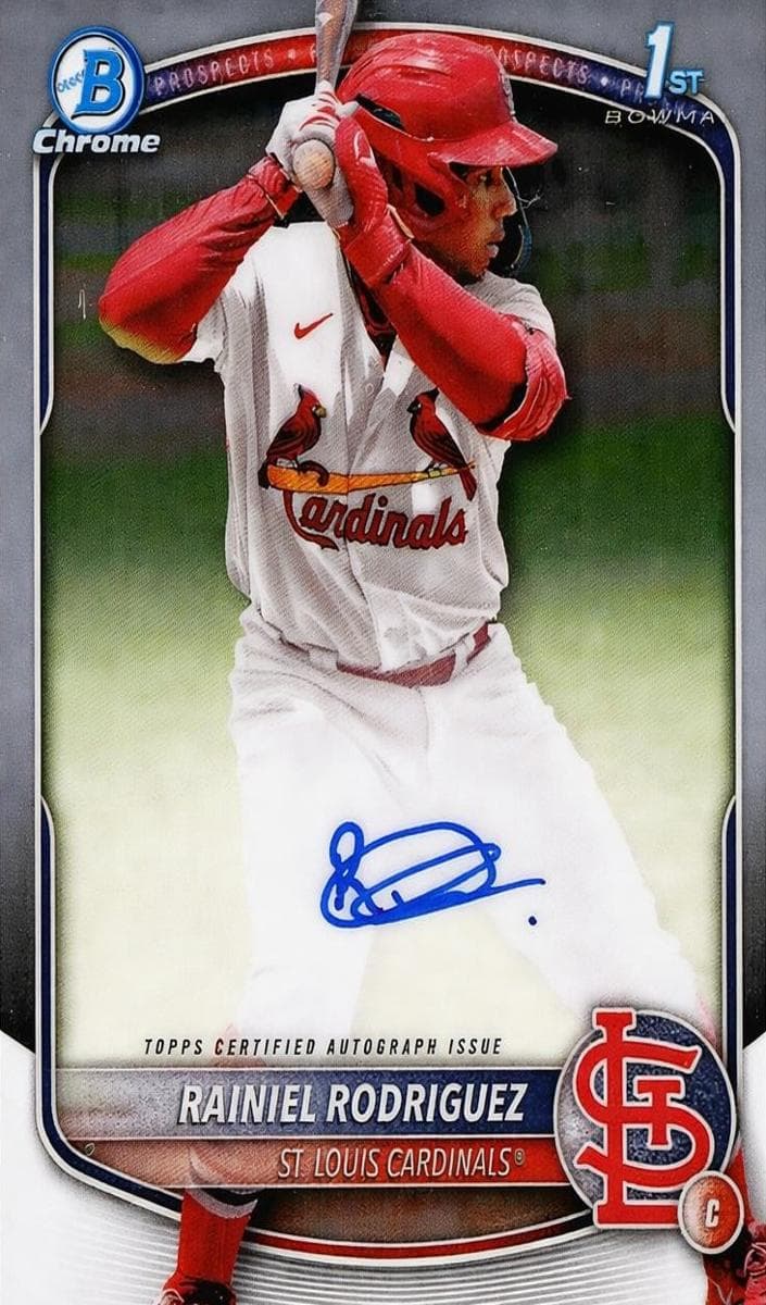 Rainiel Rodriguez 2025 bowman Bowman