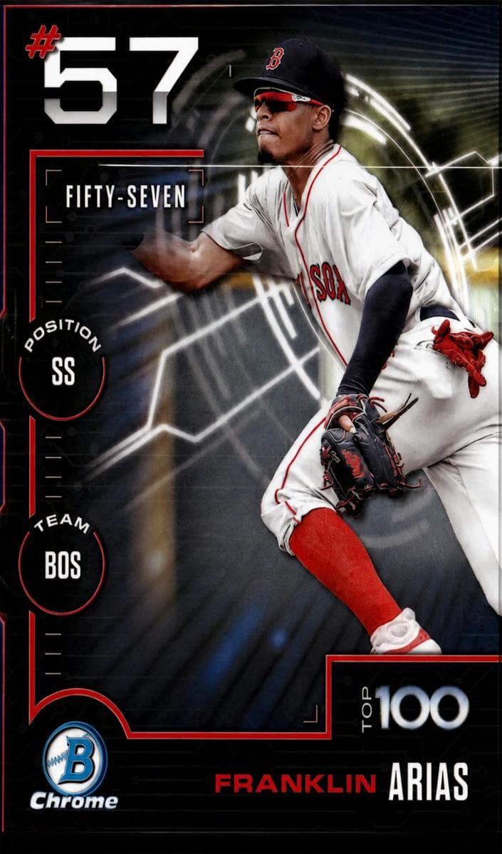 Franklin Arias 2025 bowman Bowman