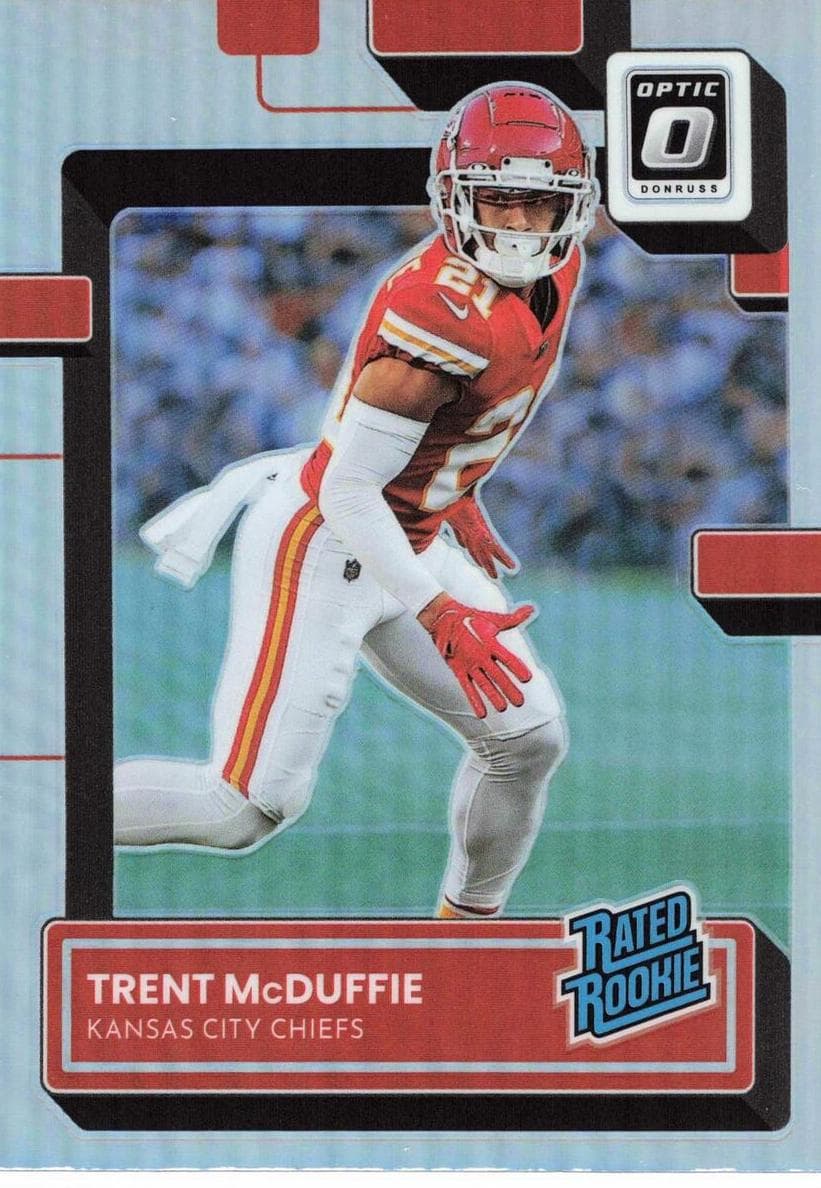 Trent McDuffie 2022 panini Donruss Optic