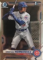 Cristian Hernandez trading card