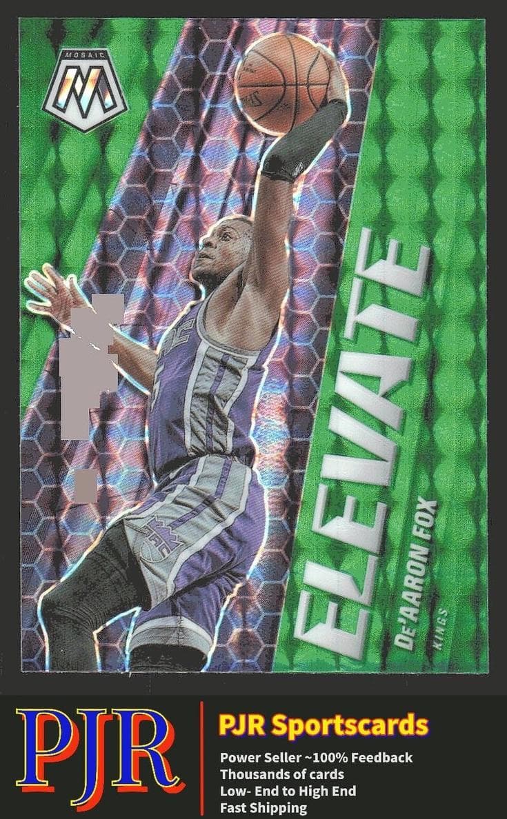De'Aaron Fox 2020 panini Panini Mosaic