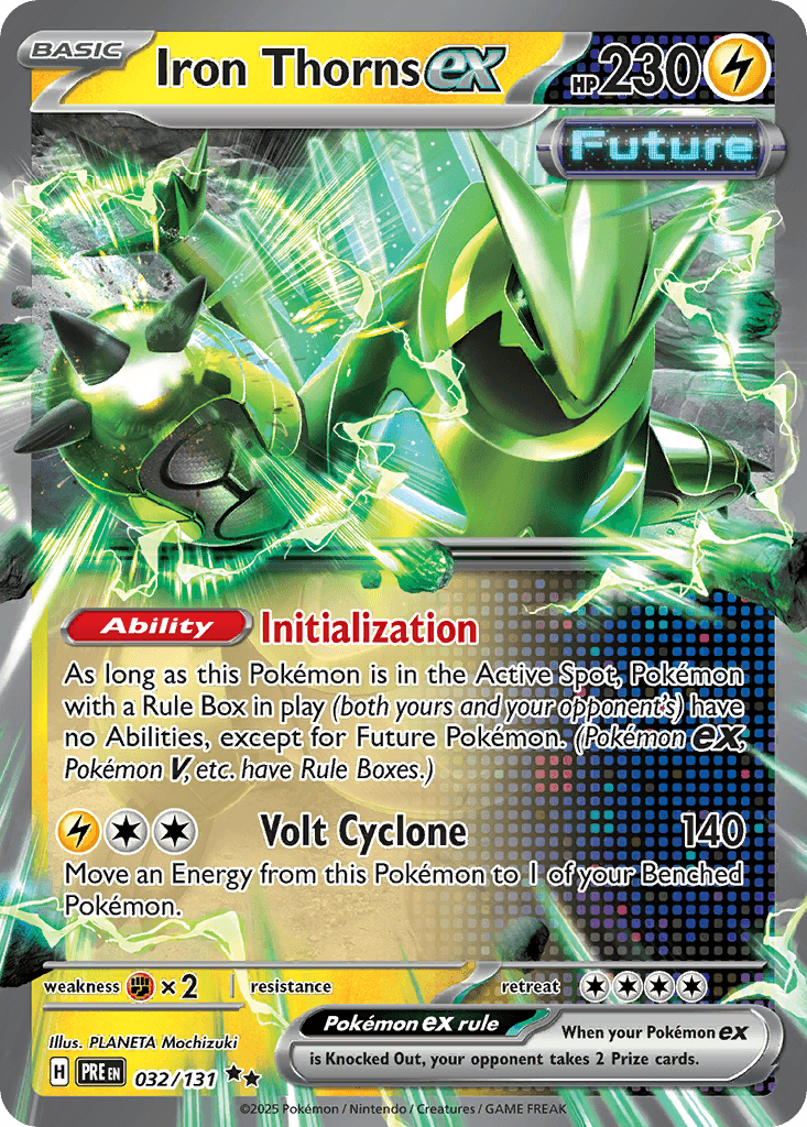 Iron Thorns ex 2024 Pokemon Korean Crimson Haze