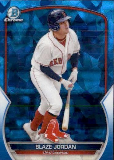 Blaze Jordan 2023 bowman Bowman Chrome Sapphire Edition