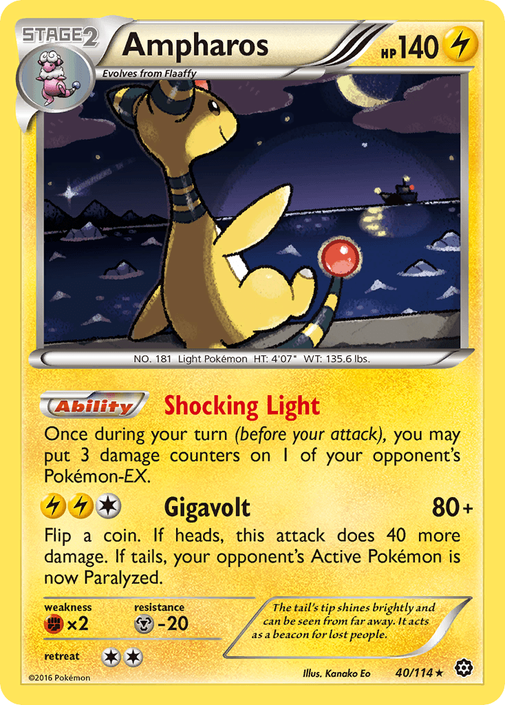 Ampharos 2021 Pokemon
