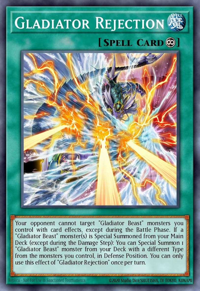 Gladiator Rejection 2019 Yu-Gi-Oh! Chaos Impact