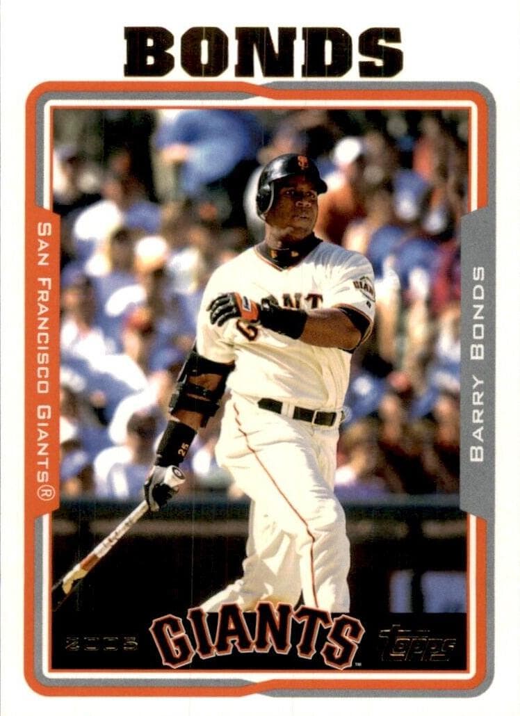 Barry Bonds 2005 topps Topps