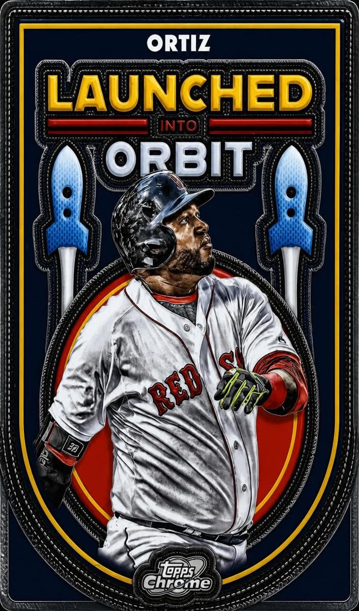 David Ortiz 2025 topps Topps Cosmic Chrome
