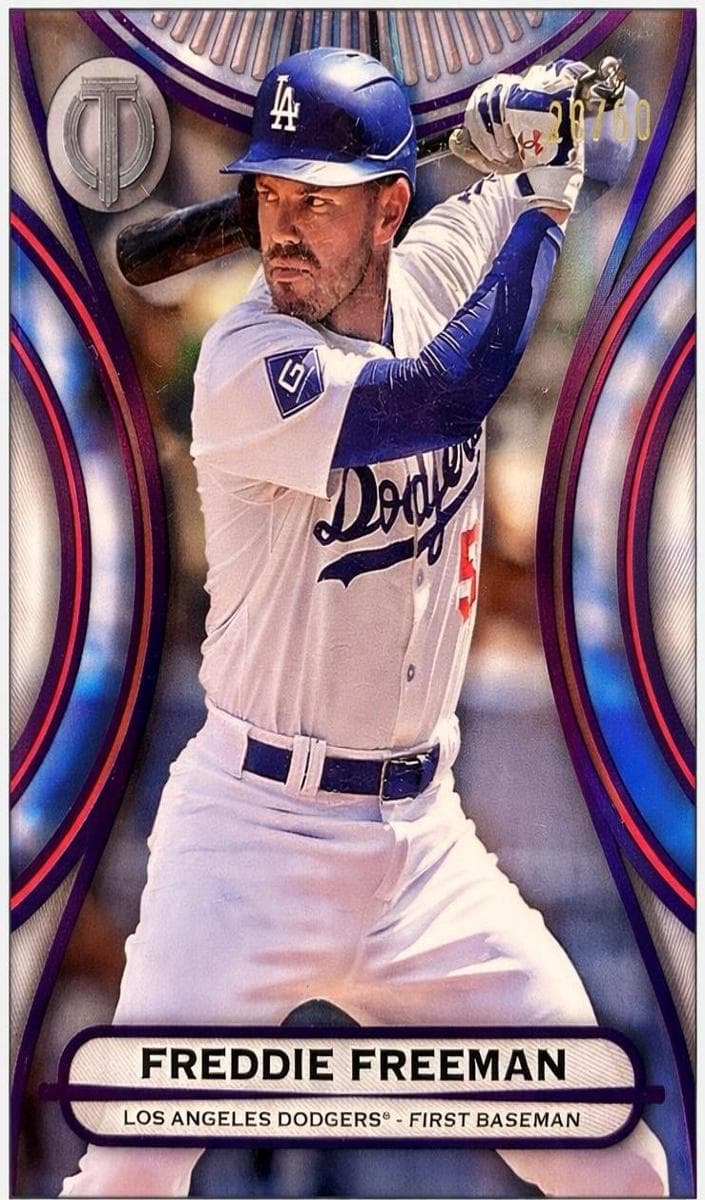 Freddie Freeman 2025 topps Topps Tribute