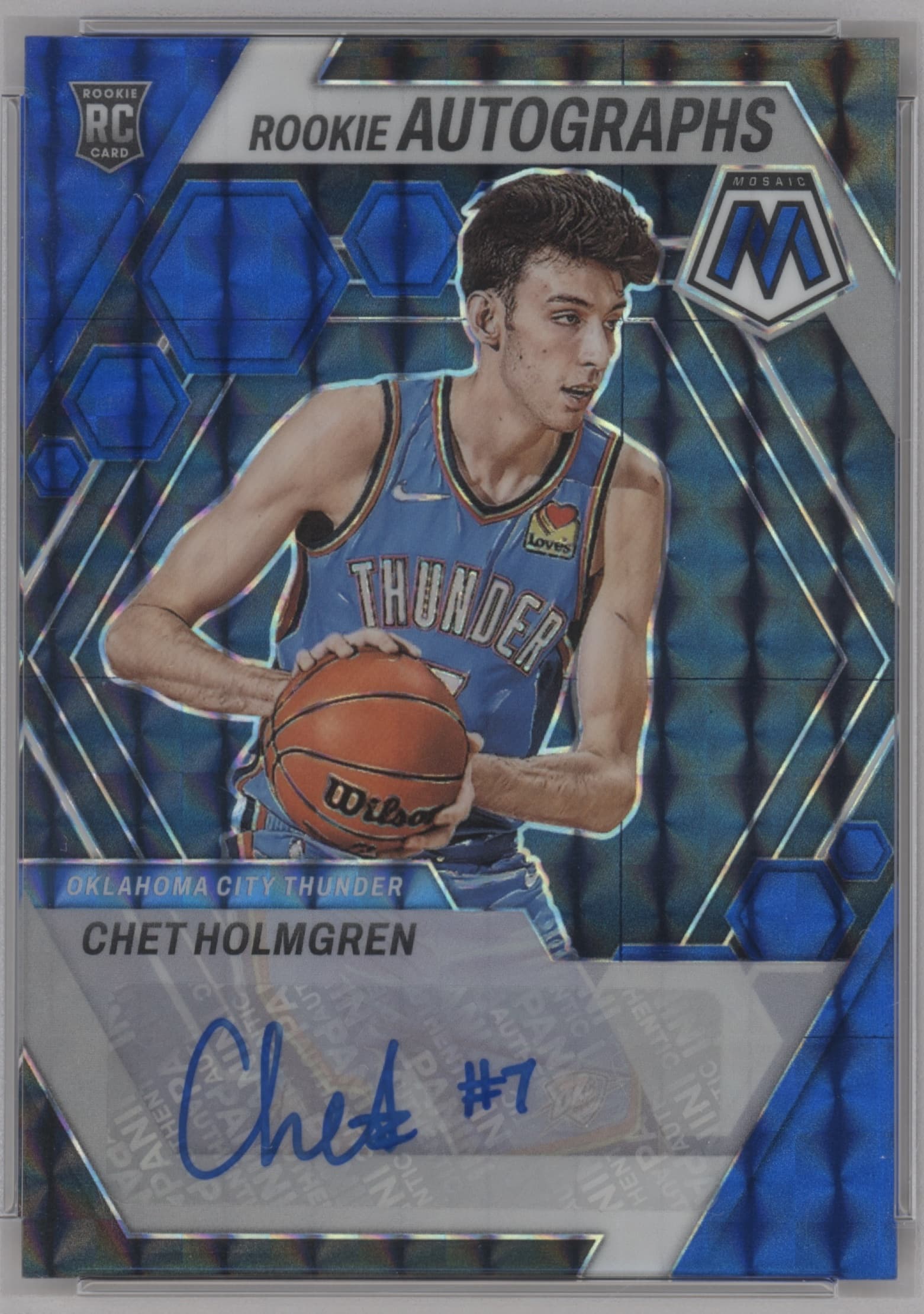 Chet Holmgren 2022 panini Panini Mosaic