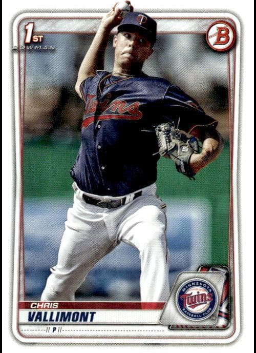 Chris Vallimont 2020 bowman Bowman