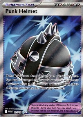 Punk Helmet trading card