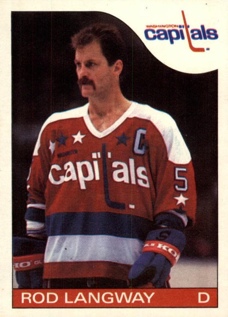 Rod Langway 1985 topps Topps