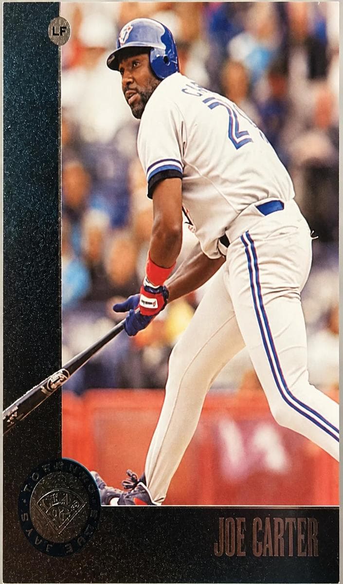 Joe Carter 1996 leaf Leaf
