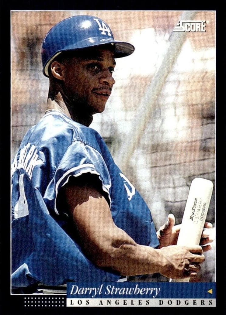 Darryl Strawberry 1994 panini Score
