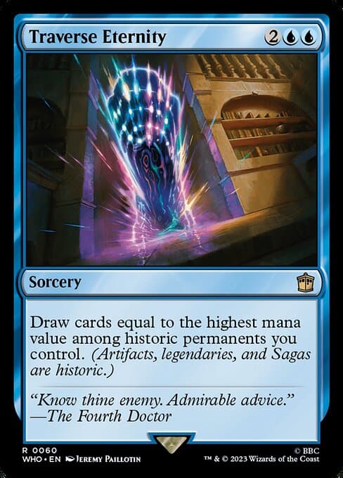 Traverse Eternity 2023 Magic: The Gathering Doctor Who Foil